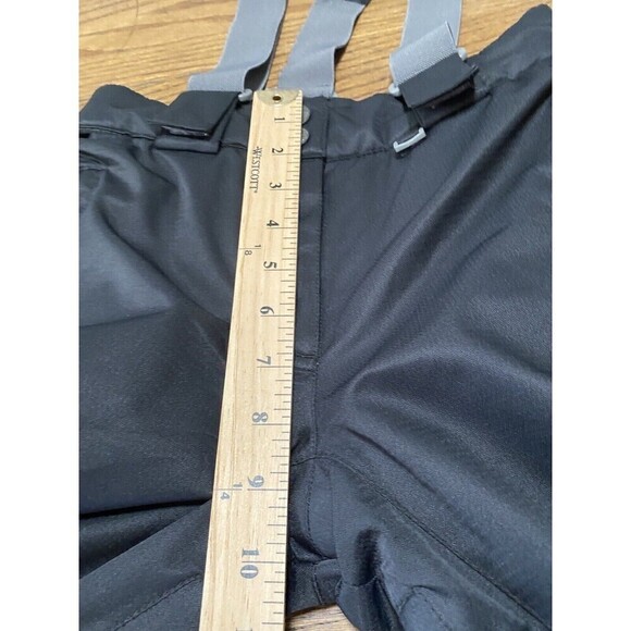 FireFly Bib Overall Youth Size S/P Aquabase Elite Kids Black Snow Ski Pants - Picture 5 of 16